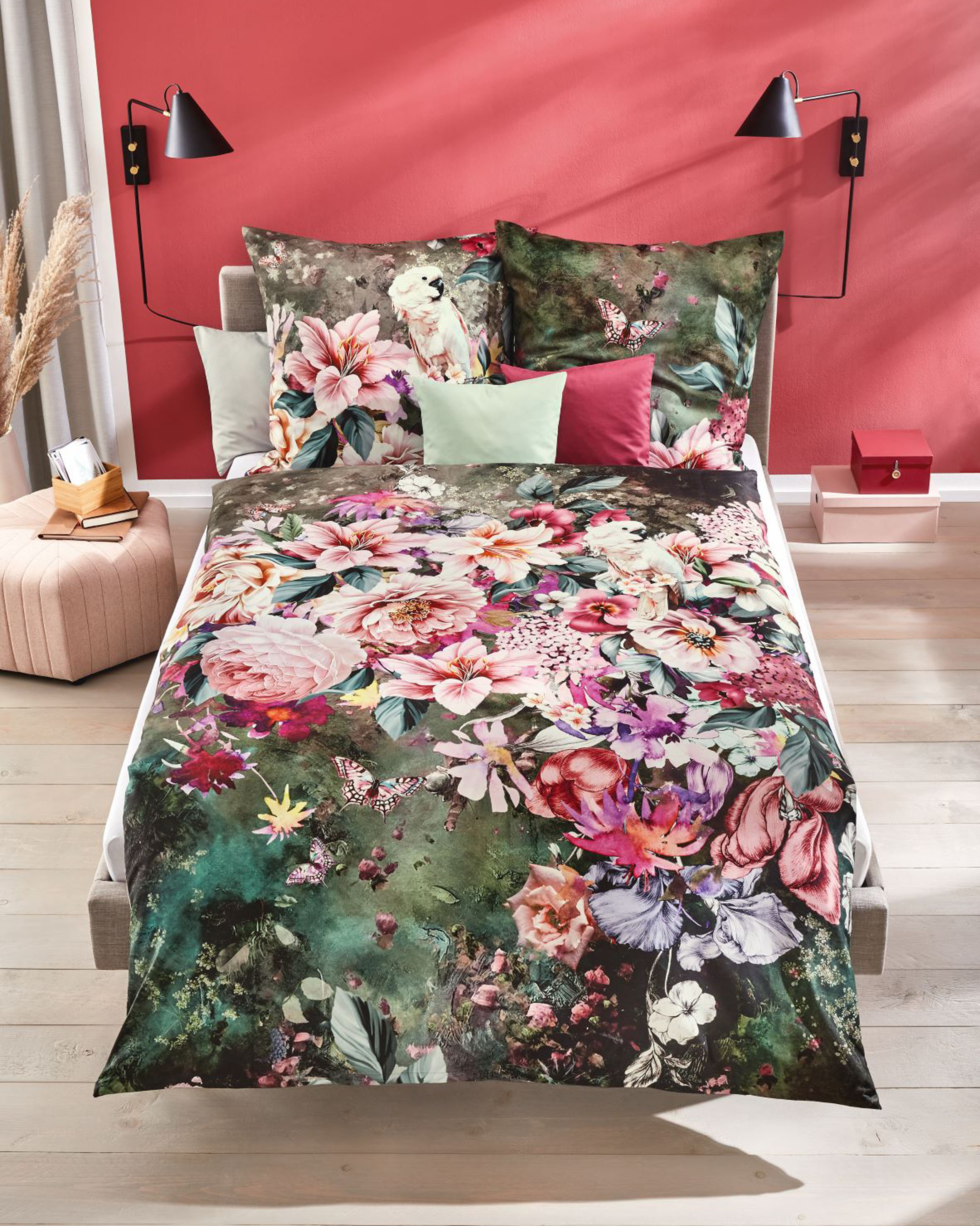 Mako Satin Bettwäsche bunt