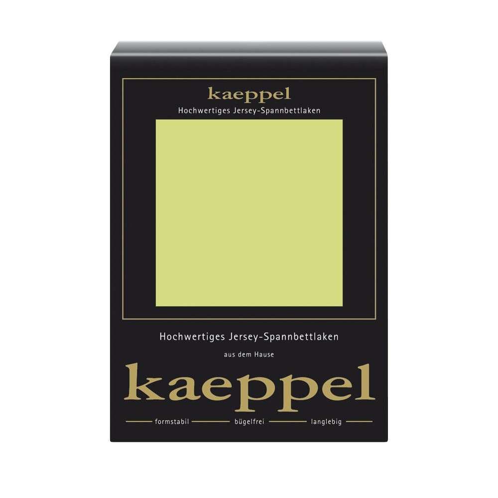 Spannbettlaken Jersey apfel grün