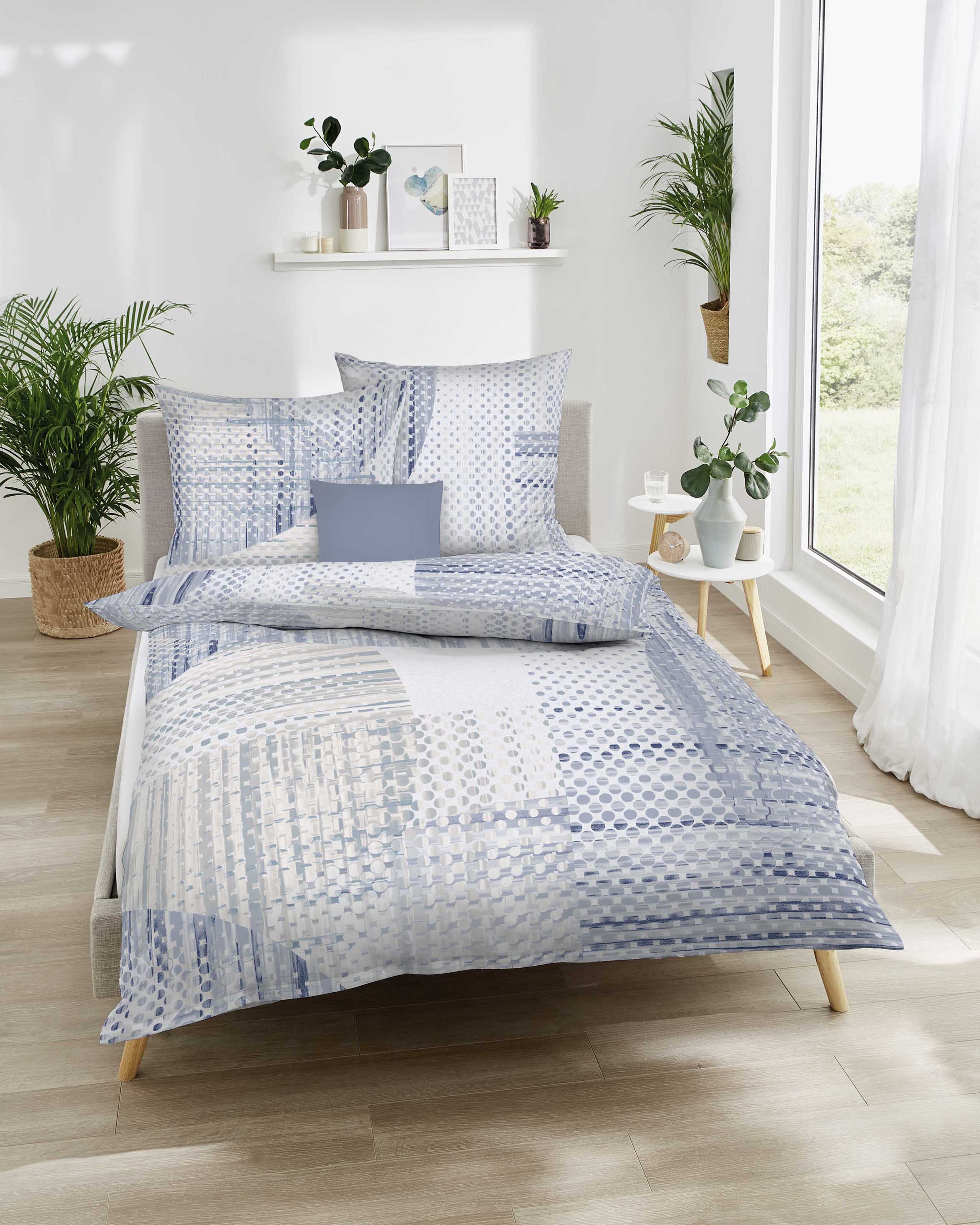 Dessin-256-Supreme-Colorit-41-taube-Mapping1x21g7HCj8IWs Mako Satin Bettwäsche taube