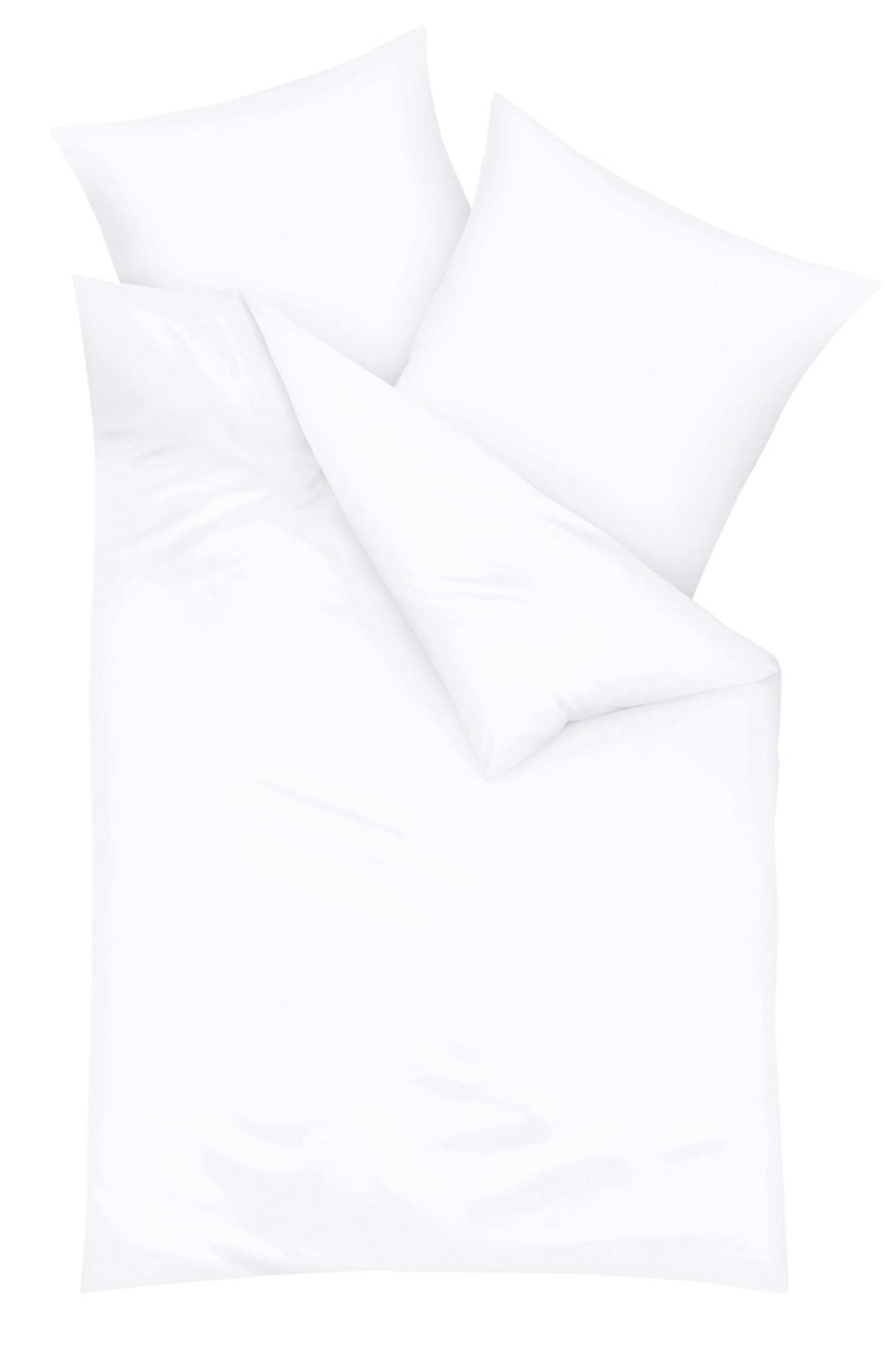 3000-Uni-601-weiss-Draufsichtmapping mako satin bettwäsche uni weiss