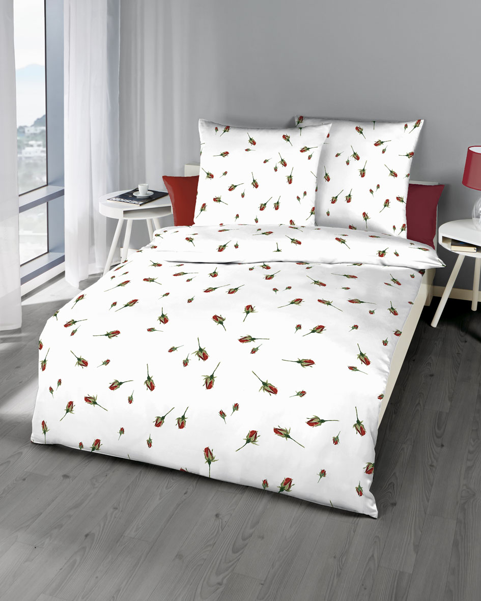 Mako Satin Bettwäsche bunt
