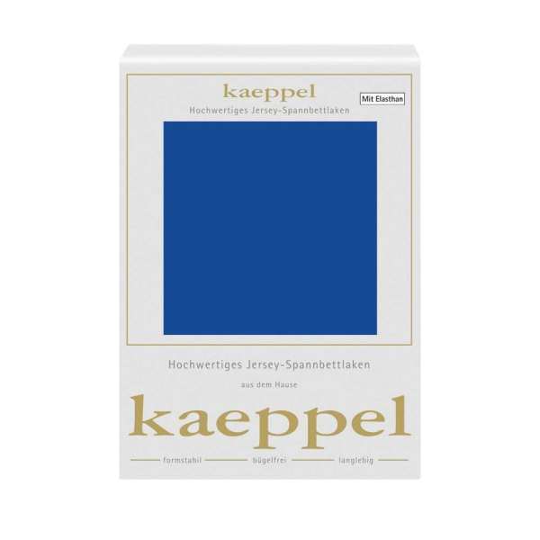 Spannbettlaken Jersey Elastan royal blau Spannbettlaken Jersey Elastan royal blau