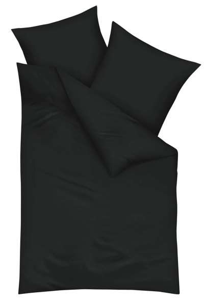 mako satin bettwäsche uni schwarz mako satin bettwäsche uni schwarz