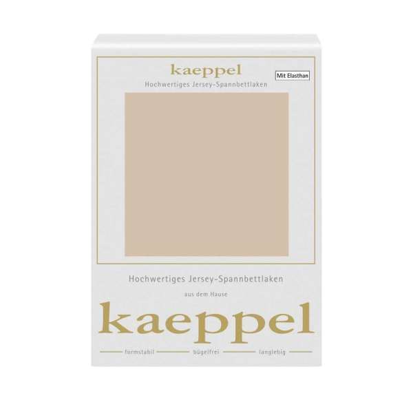 Spannbettlaken Jersey Mako Elastan in champignon Spannbettlaken Jersey Mako Elastan in champignon