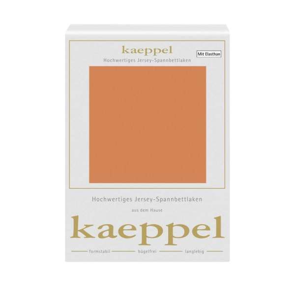 Spannbettlaken Jersey Elastan mandarine Spannbettlaken Jersey Elastan mandarine