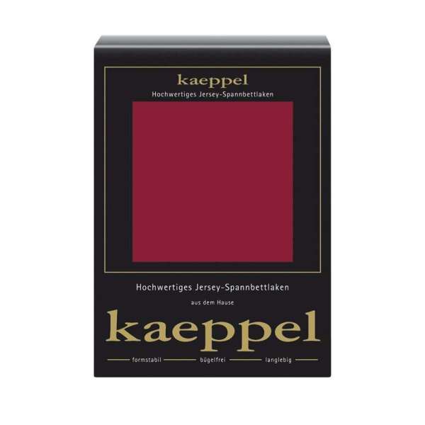 Jersey Spannbetttuch klassisch rot Jersey Spannbetttuch klassisch rot