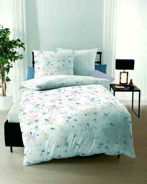 Poly-Cotton Perkal Bettwäsche taube Poly-Cotton Perkal Bettwäsche taube