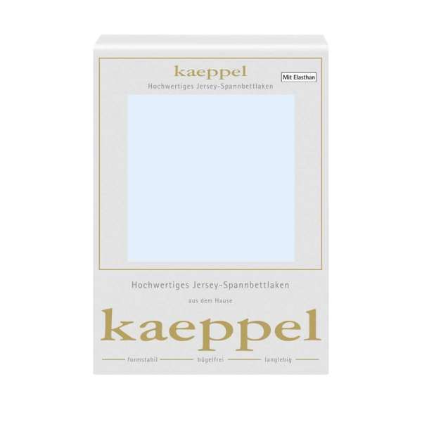 Spannbettlaken Jersey Elastan ciel blau Spannbettlaken Jersey Elastan ciel blau