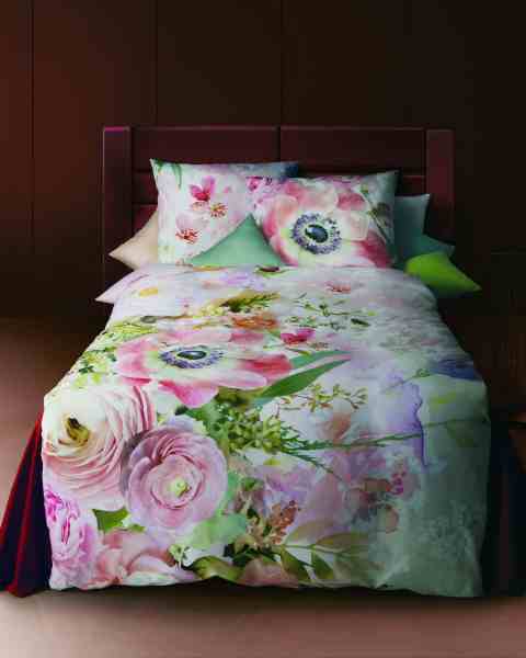 Mako Satin Bettwasche Mit Blumen Motiv 052 Rose Gunstig Kaufen