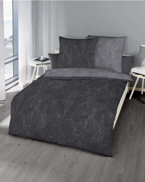 Mako Satin Bettwasche Essential Schwarz Gunstig Kaufen