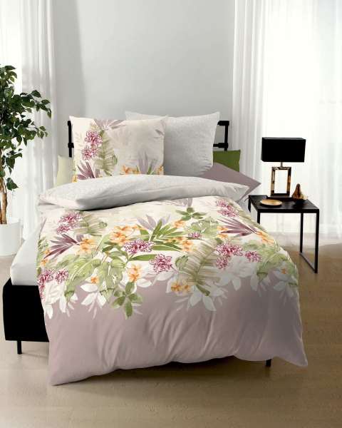 Mako Satin Bettwäsche rosenholz Mako Satin Bettwäsche rosenholz