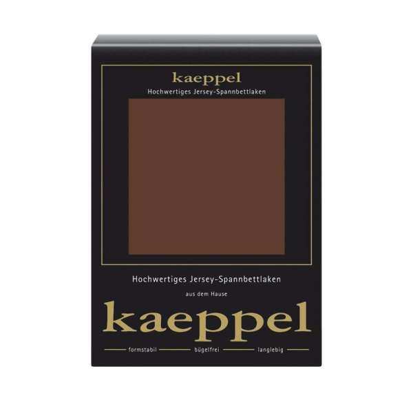 Jersey Spannbettlaken Spannbetttuch hot chocolate braun Jersey Spannbettlaken Spannbetttuch hot chocolate braun
