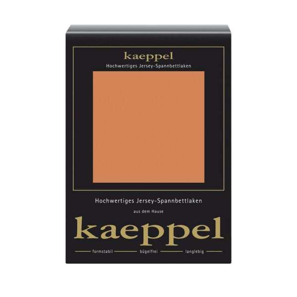 Jersey Spannbettlaken mandarine Jersey Spannbettlaken mandarine