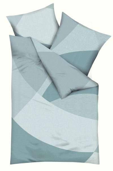Mako Satin Bettwäsche mint Mako Satin Bettwäsche mint