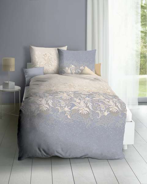 Mako Satin Bettwäsche lavendel Mako Satin Bettwäsche lavendel