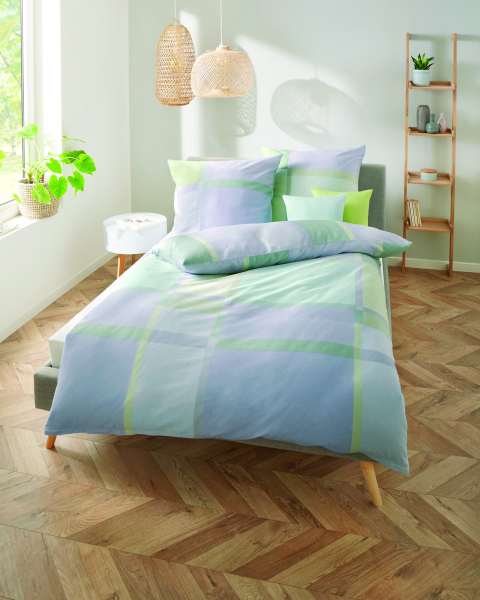 Mako Satin Bettwäsche lavendel Mako Satin Bettwäsche lavendel