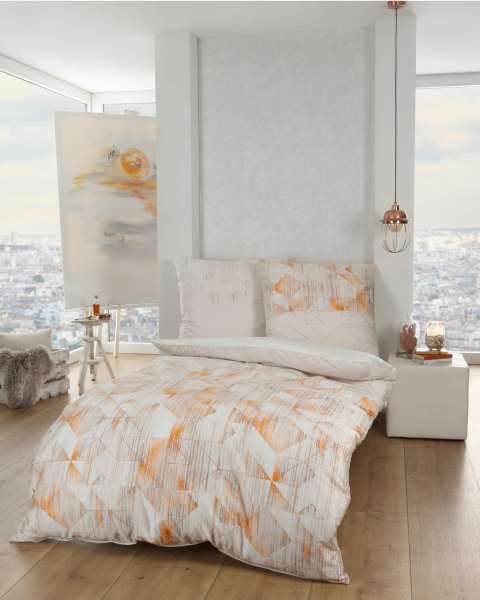 kaeppel mako satin bettwäsche mandarine kaeppel mako satin bettwäsche mandarine