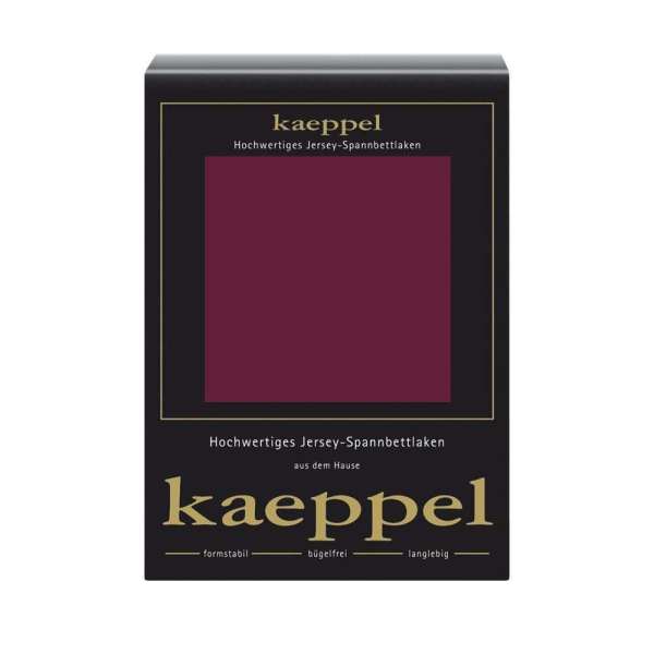 Jersey Spannbettlaken burgund rot Jersey Spannbettlaken burgund rot