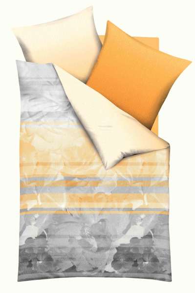 mako satin bettwäsche mandarine mako satin bettwäsche mandarine