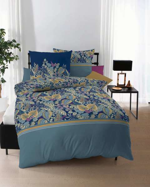 Mako Satin Bettwäsche bunt Mako Satin Bettwäsche bunt