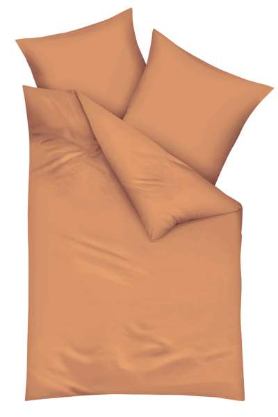 mako satin bettwäsche uni mandarine mako satin bettwäsche uni mandarine