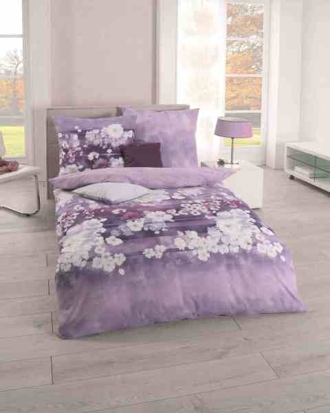Biber Bettwäsche lavendel Biber Bettwäsche lavendel
