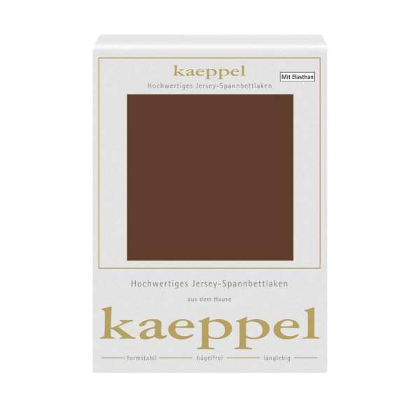 Spannbettlaken Jersey Elastan hot chocolate braun Spannbettlaken Jersey Elastan hot chocolate braun