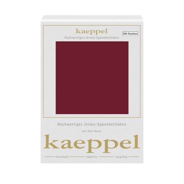 Spannbettlaken Jersey Elastan bordeaux Spannbettlaken Jersey Elastan bordeaux