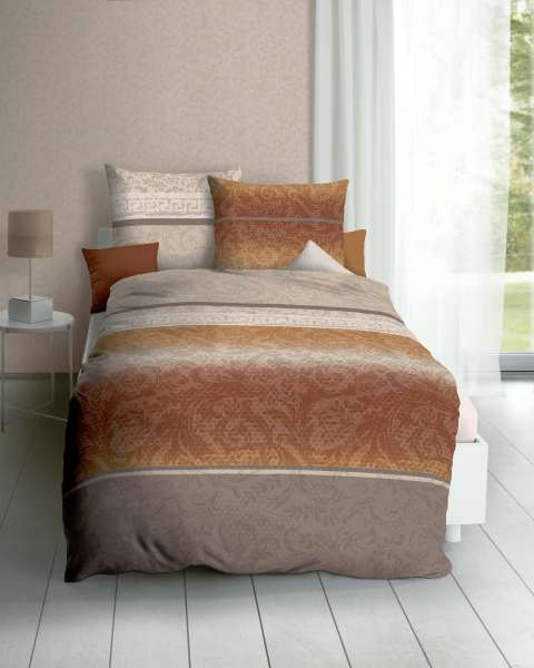 Mako Satin Bettwäsche topas Mako Satin Bettwäsche topas