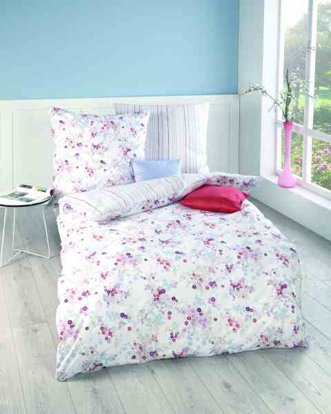 Poly-Cotton Perkal Bettwäsche violett Poly-Cotton Perkal Bettwäsche violett