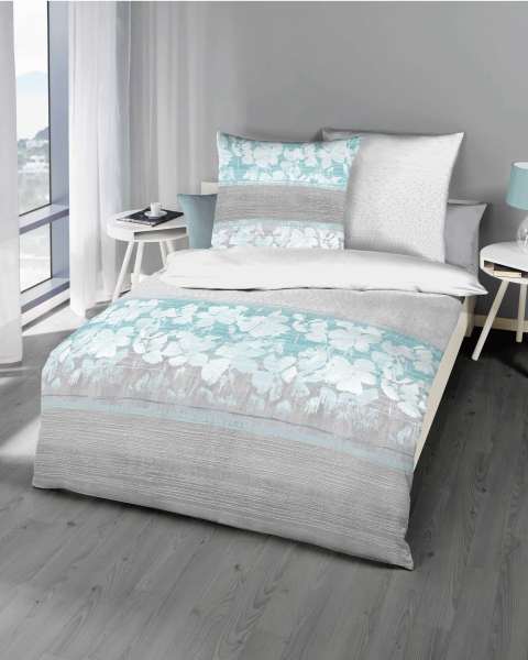 kaeppel mako satin bettwäsche farbton aqua kaeppel mako satin bettwäsche farbton aqua