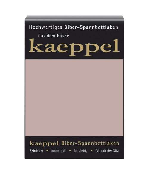 Biber Spannbetttuch rosenholz Biber Spannbetttuch rosenholz